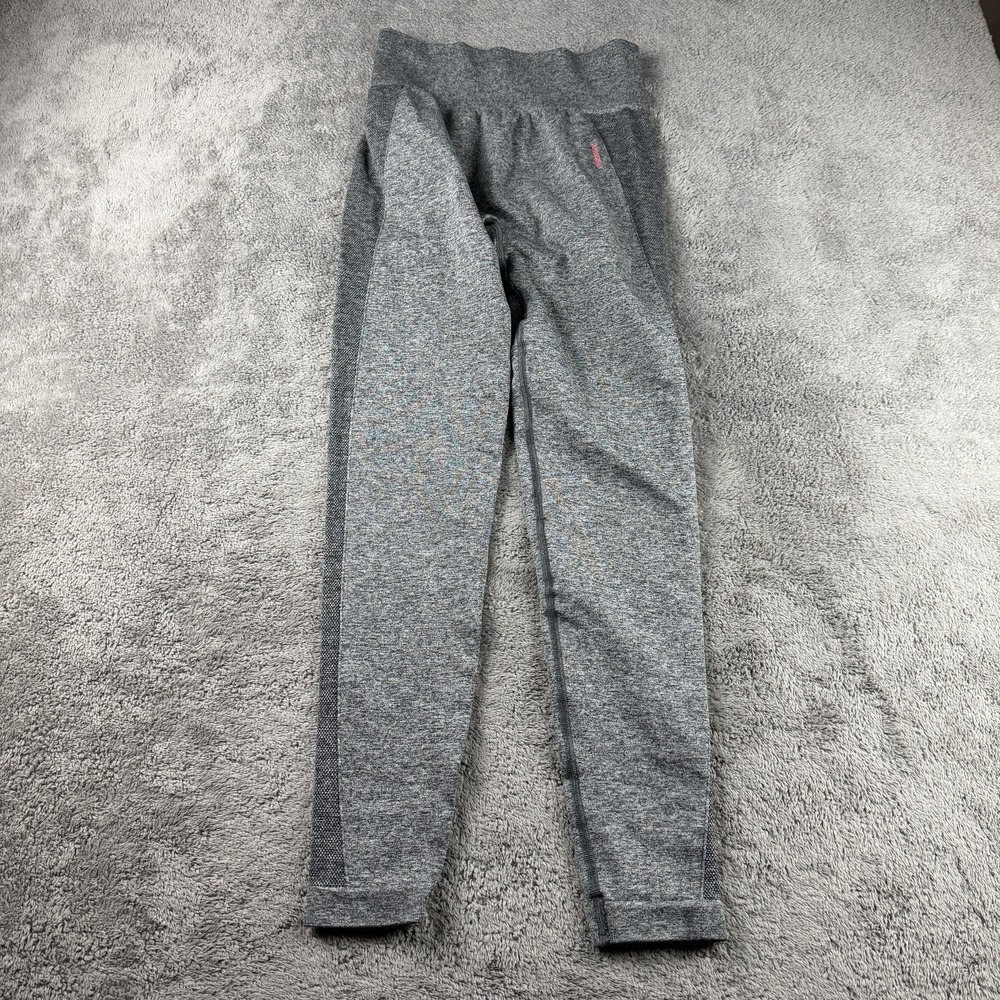 Gymshark Seamless Leggings Womens Medium Gray Activewear Yoga